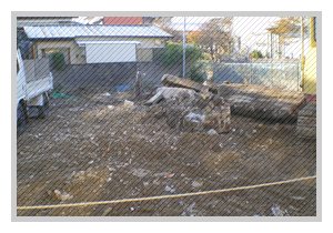 家屋の解体工事